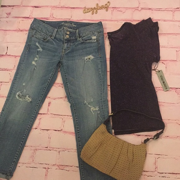 AE Denim Capris - Picture 3 of 5